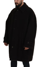Load image into Gallery viewer, Dolce &amp; Gabbana Elegant Black Alpaca Wool Blend Jacket
