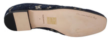 Load image into Gallery viewer, Dolce &amp; Gabbana Elegant Blue Loafers Flats - Summer Chic
