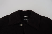 Load image into Gallery viewer, Dolce &amp; Gabbana Elegant Black Alpaca Wool Blend Jacket

