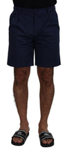 Load image into Gallery viewer, Dolce &amp; Gabbana Elegant Blue Chino Shorts – Regular Fit
