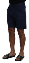 Load image into Gallery viewer, Dolce &amp; Gabbana Elegant Blue Chino Shorts – Regular Fit
