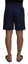 Load image into Gallery viewer, Dolce &amp; Gabbana Elegant Blue Chino Shorts – Regular Fit
