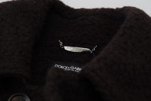 Load image into Gallery viewer, Dolce &amp; Gabbana Elegant Black Alpaca Wool Blend Jacket
