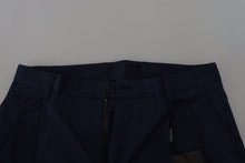 Load image into Gallery viewer, Dolce &amp; Gabbana Elegant Blue Chino Shorts – Regular Fit
