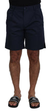 Load image into Gallery viewer, Dolce &amp; Gabbana Elegant Blue Chino Shorts
