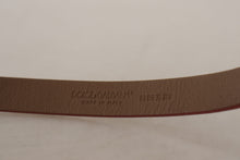 Load image into Gallery viewer, Dolce &amp; Gabbana Chic Suede Belt with Logo Engraved Buckle
