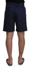 Load image into Gallery viewer, Dolce &amp; Gabbana Elegant Blue Chino Shorts
