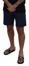 Load image into Gallery viewer, Dolce &amp; Gabbana Elegant Blue Chino Shorts
