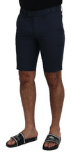 Load image into Gallery viewer, Dolce &amp; Gabbana Blue Bermuda Low Waist Men Shorts
