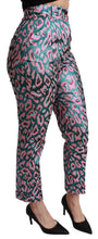 Load image into Gallery viewer, Dolce &amp; Gabbana Elegant High Waist Cropped Silk Blend Pants
