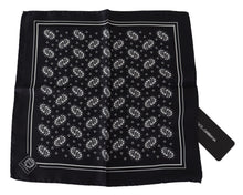 Load image into Gallery viewer, Dolce &amp; Gabbana Elegant Silk Patterned Pocket Square
