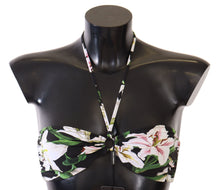 Load image into Gallery viewer, Dolce &amp; Gabbana Exquisite Floral Print Bikini Top
