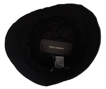 Load image into Gallery viewer, Dolce &amp; Gabbana Elegant Black Bucket Cap
