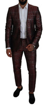 Load image into Gallery viewer, Dolce &amp; Gabbana Bordeaux Fantasy Slim Fit Two-Piece Suit
