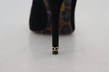 Load image into Gallery viewer, Dolce &amp; Gabbana Elegant Black Suede Stiletto Heels Pumps
