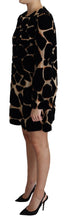 Load image into Gallery viewer, Dolce &amp; Gabbana Chic Giraffe Print Shift Mini Dress

