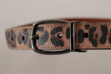 Load image into Gallery viewer, Dolce &amp; Gabbana Elegant Engraved Leather Belt - Timeless Style
