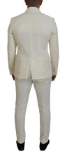 Load image into Gallery viewer, Dolce &amp; Gabbana Elegant Off White Silk-Blend Suit
