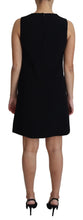 Load image into Gallery viewer, Dolce &amp; Gabbana Elegant Sleeveless Black A-Line Mini Dress
