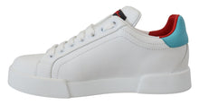 Load image into Gallery viewer, Dolce &amp; Gabbana Elegant White Portofino Leather Sneakers
