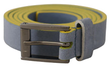 Load image into Gallery viewer, Dolce &amp; Gabbana Elegant Suede Belt with Engraved Buckle
