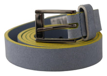 Load image into Gallery viewer, Dolce &amp; Gabbana Elegant Suede Belt with Engraved Buckle
