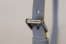 Load image into Gallery viewer, Dolce &amp; Gabbana Elegant Suede Belt with Engraved Buckle
