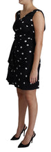 Load image into Gallery viewer, Dolce &amp; Gabbana Elegant Polka Dot Silk Charmeuse Dress
