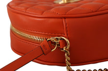 Load image into Gallery viewer, Versace Elegant Round Nappa Leather Crossbody Bag
