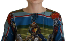 Load image into Gallery viewer, Dolce &amp; Gabbana Sicilian Elegance Long Silk Dress
