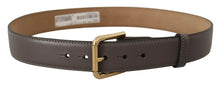 Load image into Gallery viewer, Dolce &amp; Gabbana Elegant Engraved Buckle Leather Belt
