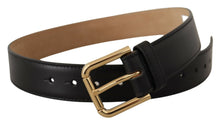 Load image into Gallery viewer, Dolce &amp; Gabbana Elegant Leather Belt with Logo Buckle
