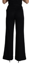 Load image into Gallery viewer, Dolce &amp; Gabbana Elegant Cashmere Wide Leg Trousers
