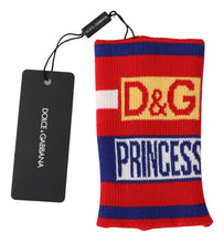 Load image into Gallery viewer, Dolce &amp; Gabbana Multicolored Wool Blend Designer Wrist Wrap
