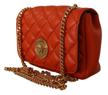 Load image into Gallery viewer, Versace Elegant Red Nappa Leather Crossbody Bag
