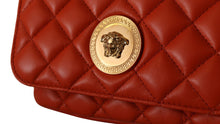 Load image into Gallery viewer, Versace Elegant Red Nappa Leather Crossbody Bag
