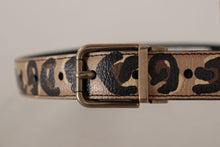 Load image into Gallery viewer, Dolce &amp; Gabbana Chic Engraved Logo Leather Belt
