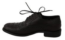 Load image into Gallery viewer, Dolce &amp; Gabbana Elegant Bordeaux Wingtip Derby Dress Shoes
