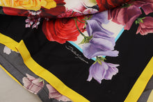 Load image into Gallery viewer, Dolce &amp; Gabbana Multicolor Ortensia Silk Long Kaftan Dress
