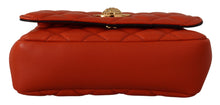 Load image into Gallery viewer, Versace Elegant Red Nappa Leather Crossbody Bag
