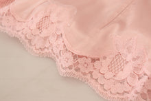 Load image into Gallery viewer, Dolce &amp; Gabbana Elegant Sheer Lace Sleeveless Blouse in Pink
