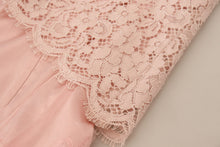 Load image into Gallery viewer, Dolce &amp; Gabbana Elegant Sheer Lace Sleeveless Blouse in Pink

