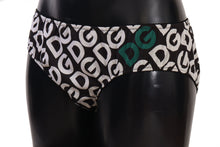 Load image into Gallery viewer, Dolce &amp; Gabbana Chic Black &amp; White DG Logo Print Bottoms
