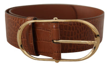 Load image into Gallery viewer, Dolce &amp; Gabbana Enchanting Engraved Logo Leather Belt
