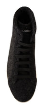 Load image into Gallery viewer, Dolce &amp; Gabbana Elegant High Top Cotton/Wool Sneakers
