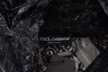 Load image into Gallery viewer, Dolce &amp; Gabbana Elegant Designer Black Nylon Pullover Jacket
