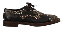 Load image into Gallery viewer, Dolce &amp; Gabbana Elegant Formal Python Derby Shoes
