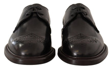 Load image into Gallery viewer, Dolce &amp; Gabbana Elegant Black Derby Dress Shoes
