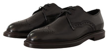 Load image into Gallery viewer, Dolce &amp; Gabbana Elegant Black Derby Dress Shoes
