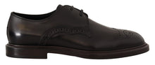 Load image into Gallery viewer, Dolce &amp; Gabbana Elegant Black Derby Dress Shoes
